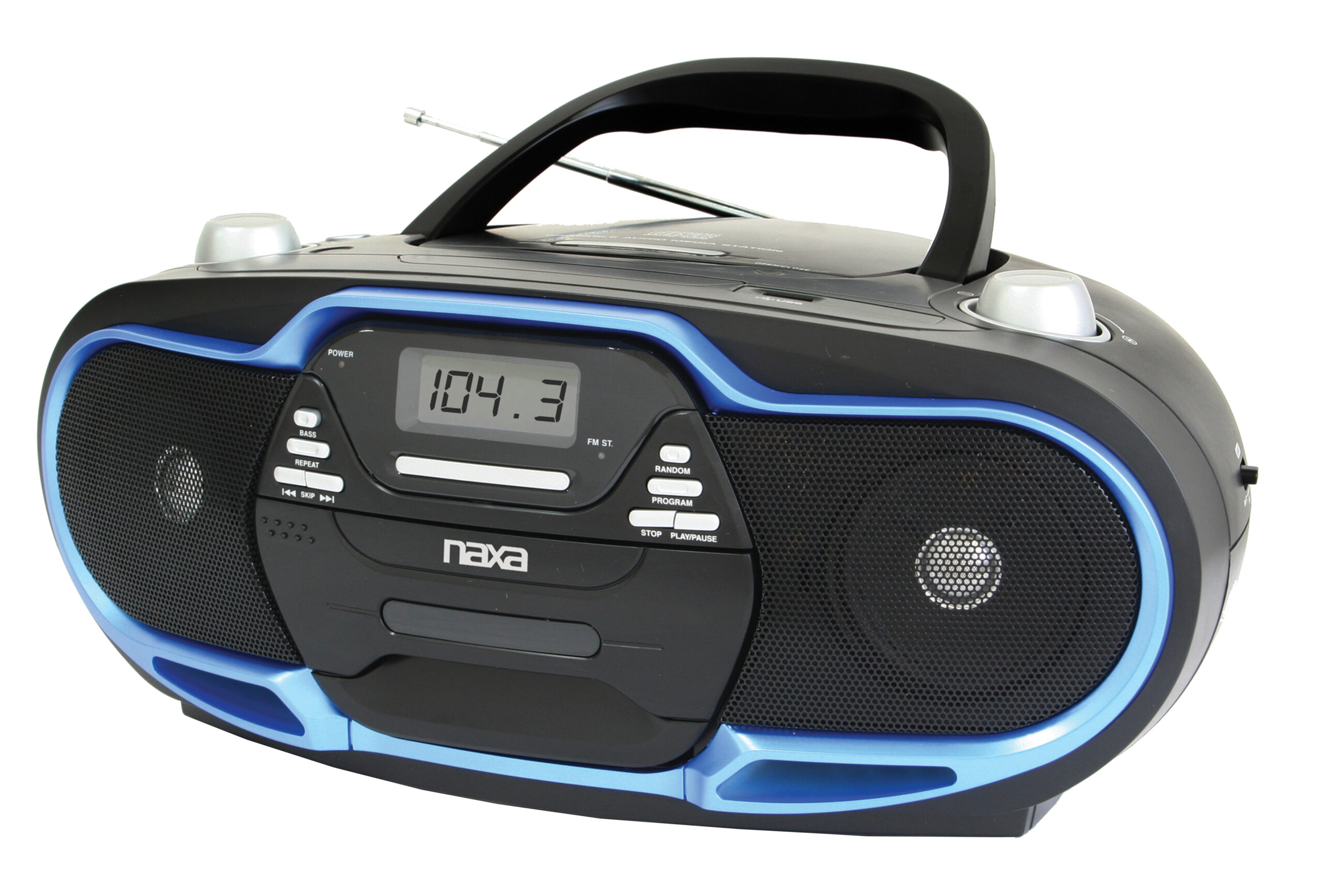 Fahrenheit Visa aanplakbiljet Portable MP3/CD Player, AM/FM Stereo Radio & USB Input – Naxa Electronics