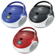 Portable MP3/CD Player with AM/FM Stereo Radio