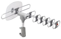 High Powered Amplified Motorized Outdoor Antenna Suitable for HDTV and ATSC Digital Television