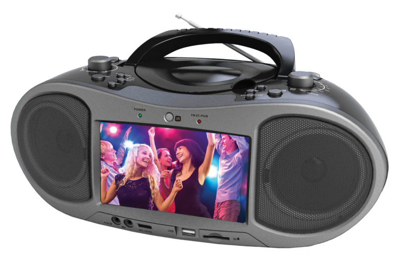 7″ Bluetooth® DVD Boombox – Naxa Electronics