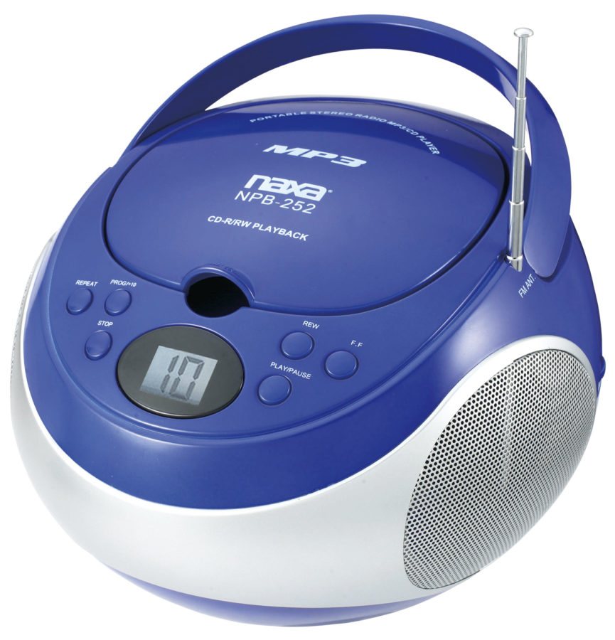 Portable MP3/CD Player With AM/FM Stereo Radio – Naxa Electronics