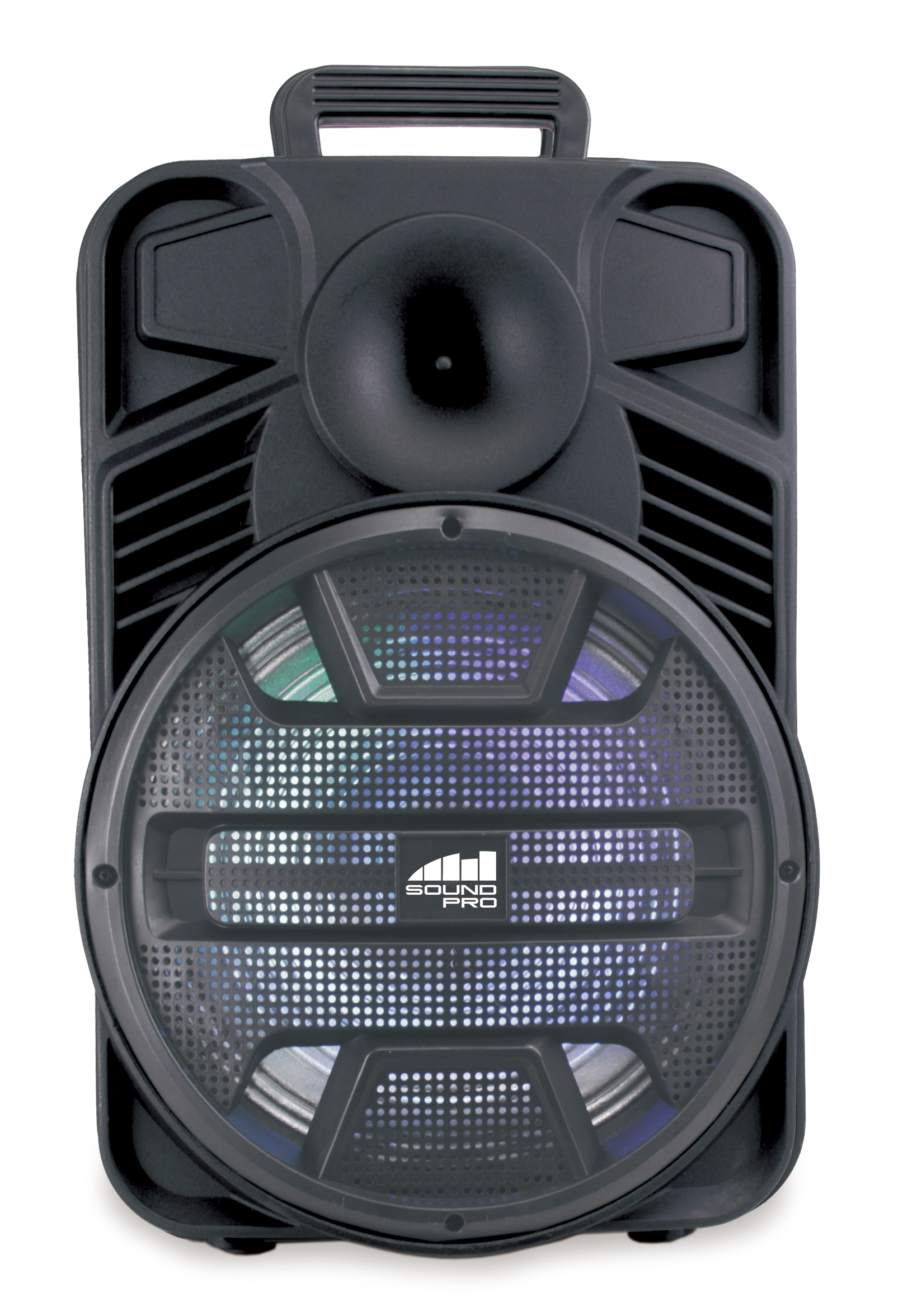 Portable 12″ Bluetooth® Party Speaker with Disco Light – Naxa