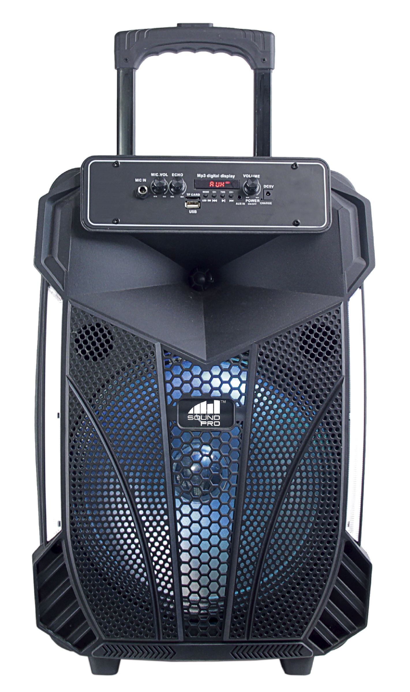 Portable 12″ Bluetooth® Party Speaker with Disco Light Naxa Electronics