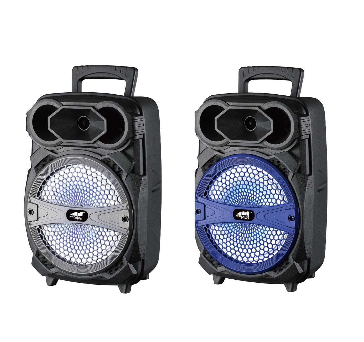 LED Speaker Effects Lighting Portable Electronics – with Party Naxa