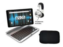 2-in-1 10.1” Core Tablet with Android® 11 and Bluetooth® Keyboard Combo